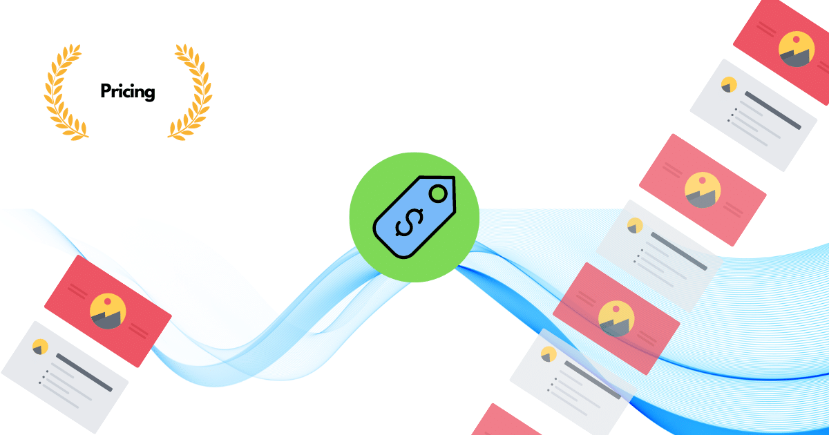 Pricing category banner for the business card scanner comparison.