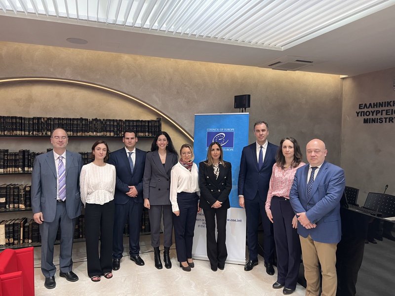 Workshop with the Greek Ministry of Justice and the Council of Europe